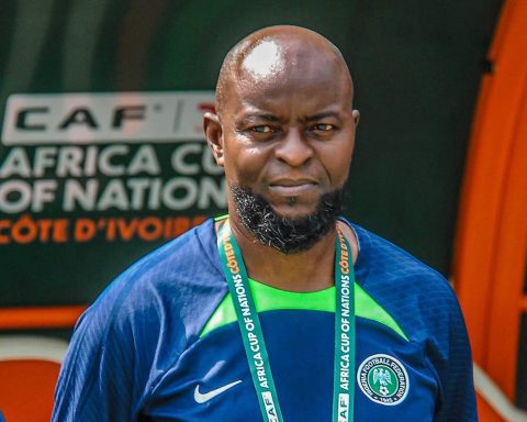 super eagles coach finidi george