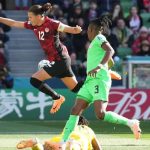 Canada vs Nigeria in action at the last world cup in Australia