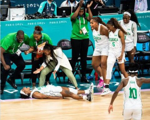 D'Tigress jubilate after beating Australia Monday