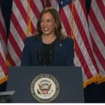 Kamala Harris Takes Swipes At Trump In First Campaign Rally