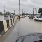 Lagos airport road flooding