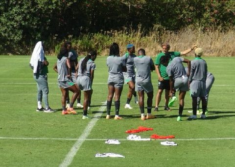 Oshoala Onumonu storm camp in sevilla