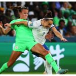Plumptre locked in battle against England player at the last women world cup