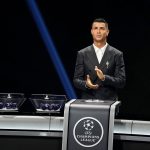 Award Winning Cristiano Ronaldo participated in the draw Thursday