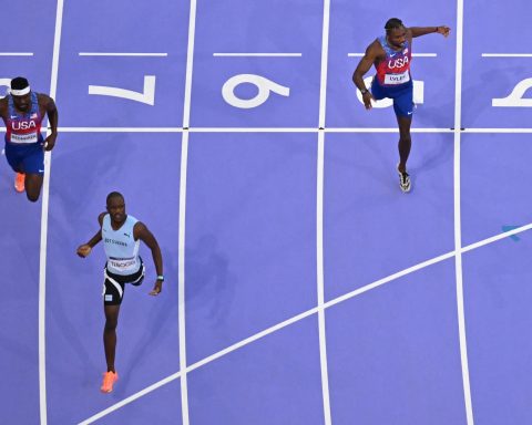Botswana's Letsile Tebogo in a world of his own