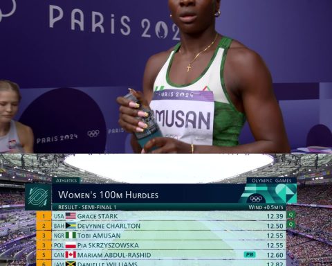 Tobi Amusan failed to make it to m hurdles final