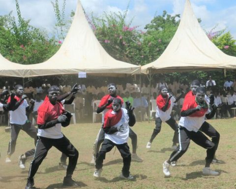Celebrating International Youth Day in Eastern Equatoria, UNMISS partnered with the Ministry of Culture, Youth, and Sports to showcase innovative young performers conveying messages of peace through art