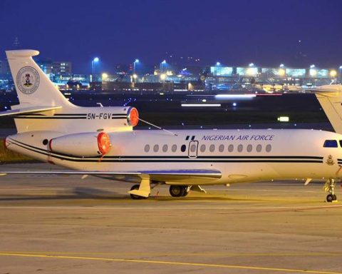 nigeria presidential jet naf in canada