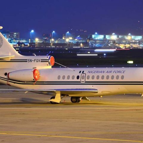 nigeria presidential jet naf in canada