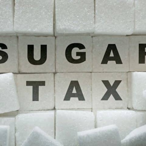A pictures used to indicate sugar tax