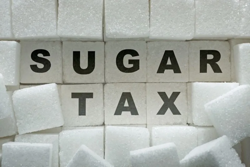 A pictures used to indicate sugar tax