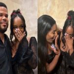 Davido's manager Asa Asika proposes to girlfriend Leona Adesanya