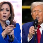 Kamala Harris and Donald Trump