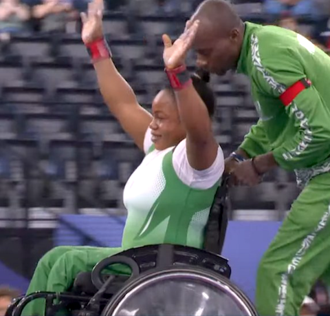 Onyinyechi Mark wins gold in paris