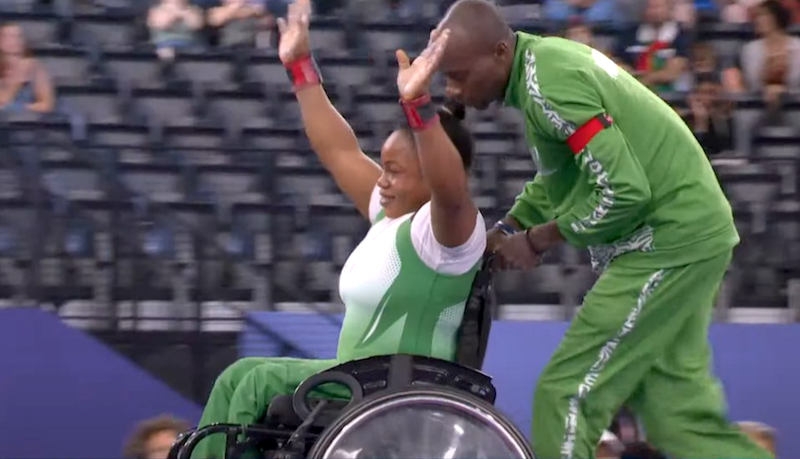 Onyinyechi Mark wins gold in paris