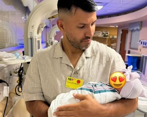 Sergio Aguero welcomes second child