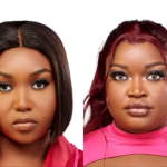 Three evicted housemates Chinwe Rhuthee and Damilola back in the house