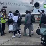 Eagles begin return journey from libya
