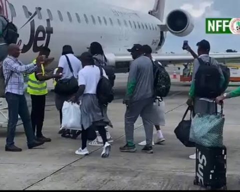 Eagles begin return journey from libya
