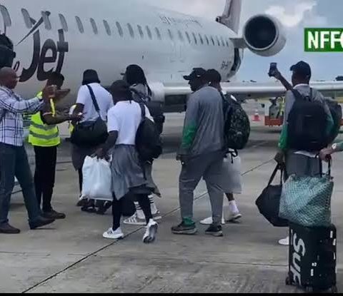 Eagles begin return journey from libya
