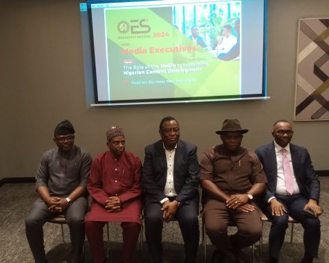 NCDMBExecutiveSecretaryatbreakfastmeetingwithmediaexecutivesinLagos copy x