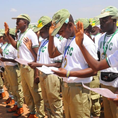 Image of Youth Corpers on Uniform