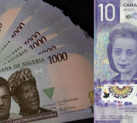 Nigerian In Diaspora Laments As Naira Falls By 769% Against Canadian Dollar In 10 Years