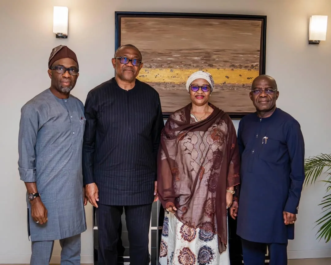 Labour Party: Obi Urges Calm, Meets With Otti, Usman, Others To Review Court Ruling Affirming Abure As Chairman