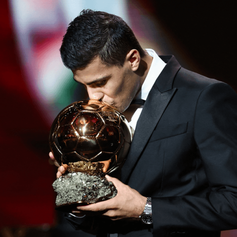 Rodri wins Ballon d' Or
