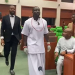 Very Dark Man arrive house of reps probe panel