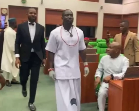Very Dark Man arrive house of reps probe panel