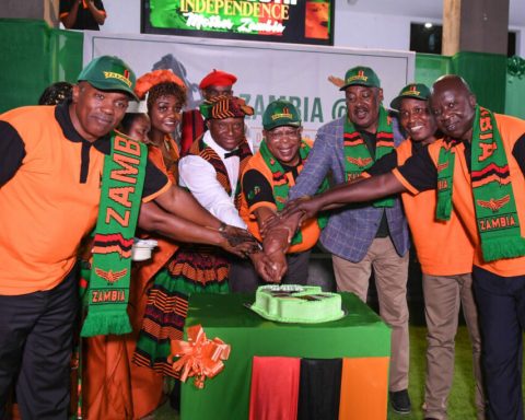 ATMIS Zambian peacekeepers celebrate th Independence Anniversary