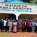 Members of the diplomatic corps visiting Kaga Bandoro commend the work of MINUSCA and the United Nations country team