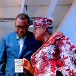 Presidend of ADB Adewumi Adeshina and WTO DG Dr Ngozi Okonjo Iweala