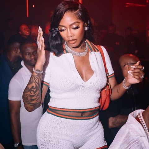 Afro beat and hip hop goddess Tiwa savage