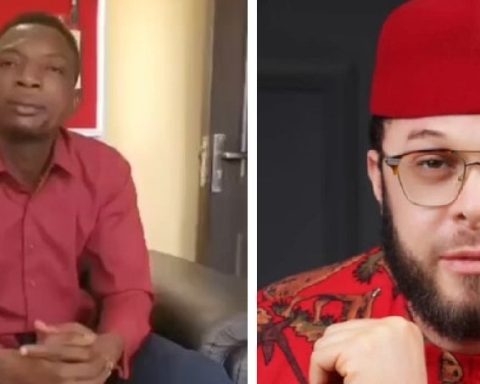 stephen Abuwatseyan and his attacker and now friend Hon Mascot