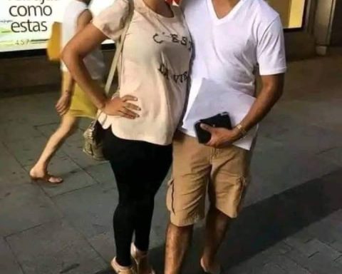Balthazar Engonga and wife