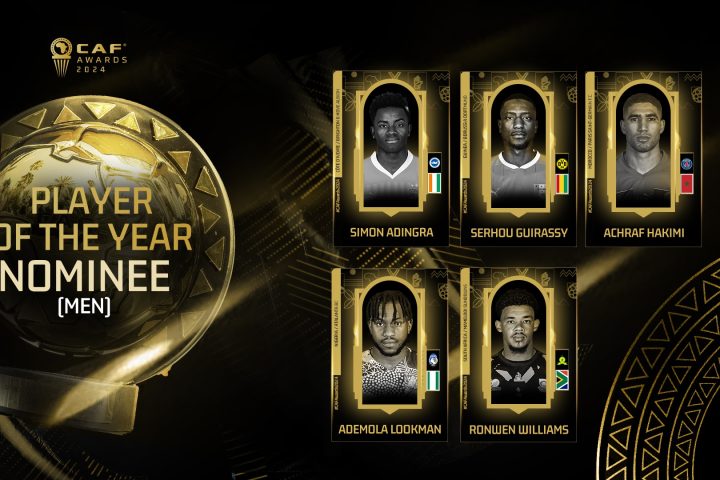CAF Award Men category