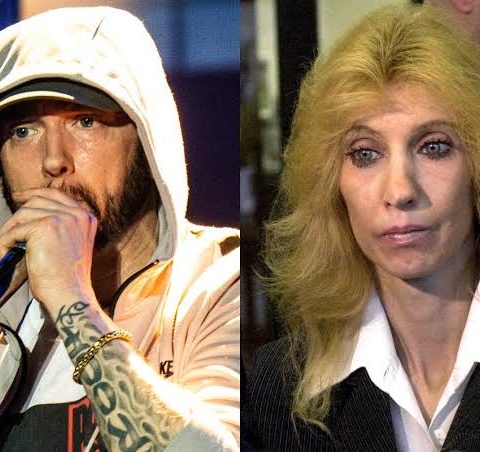 Eminem and late mother Debbie Nelson