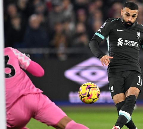 Liverpool's Mohammed Salah delivers a killer