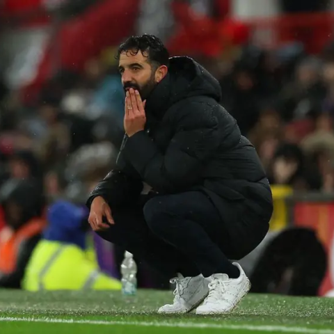 Manchester united coach Ruben Amorin