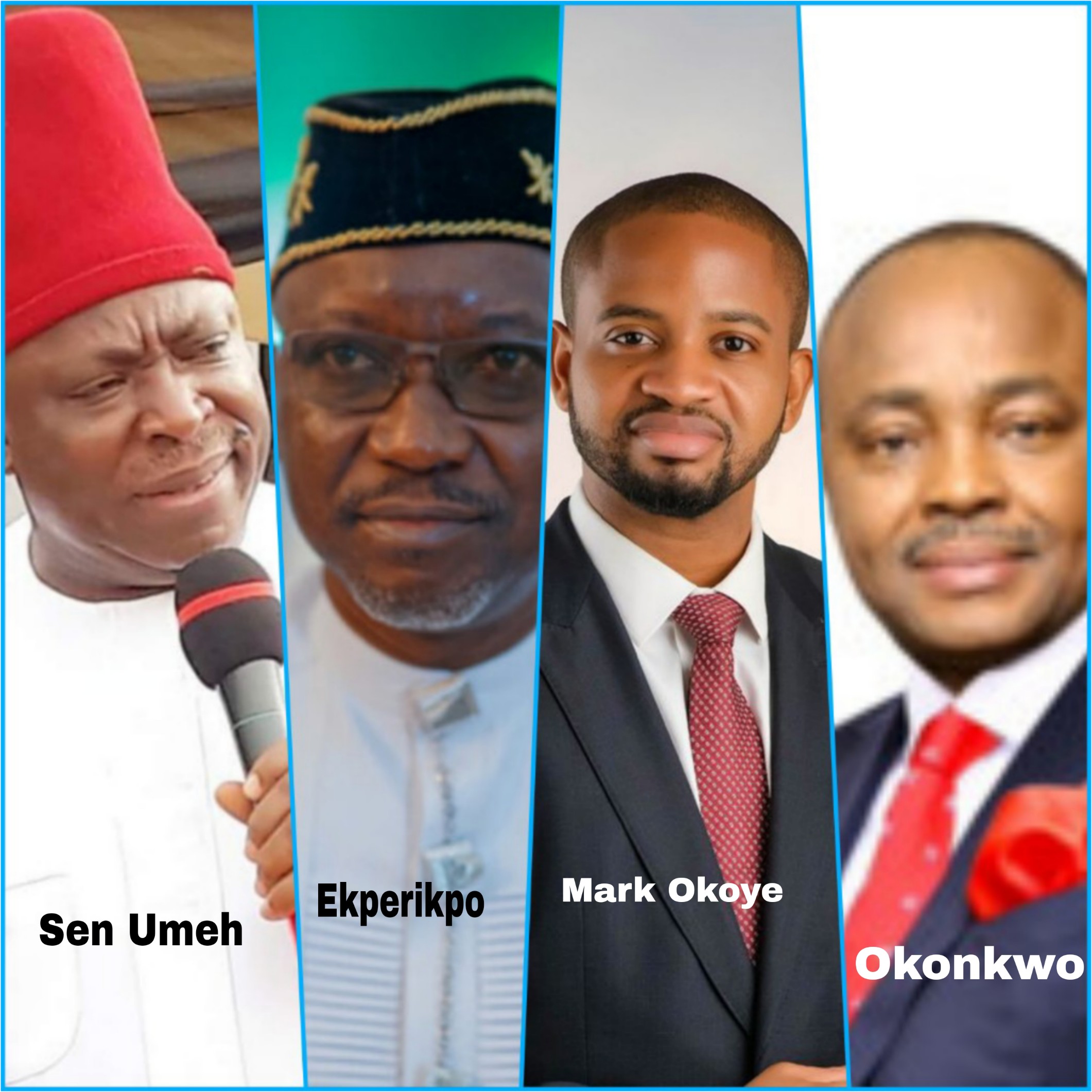 Victor Umeh, Senator representing Anambra Central senatorial district; Ekperikpe Ekpo, Minister of State, Petroleum Resources (Gas); Mark Okoye, MD/CEO, South East Development Commission (SEDC); Sylvester Okonkwo, Executive Director, Corporate Services, SEDC.