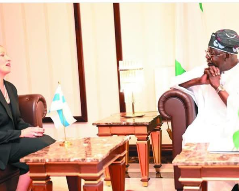 Tinubu and Finland Ambassador