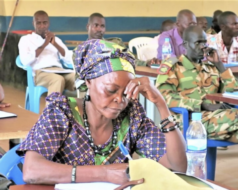 Tambura community members trained by UNMISS to protect civilians during conflict