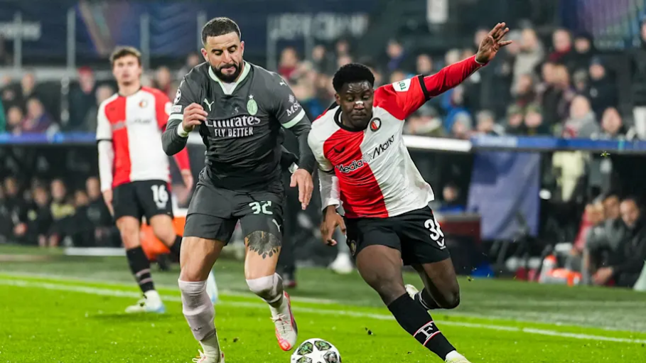 AC Milan failed to score on the road but banks on tonight return leg in Milan