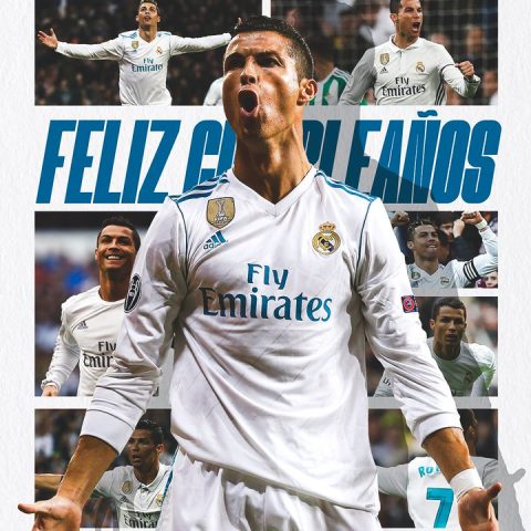 Real Madrid Celebrates Ronaldo at