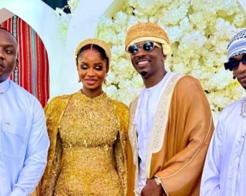Tanzania singer Juma Jux and his bride Pricilla