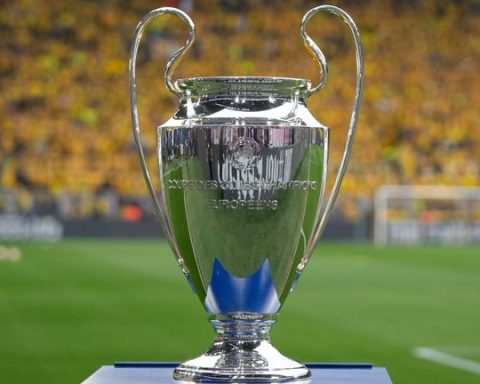 Champions league trophy