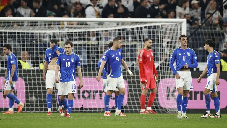 Italy crash out of UEFA Nations League