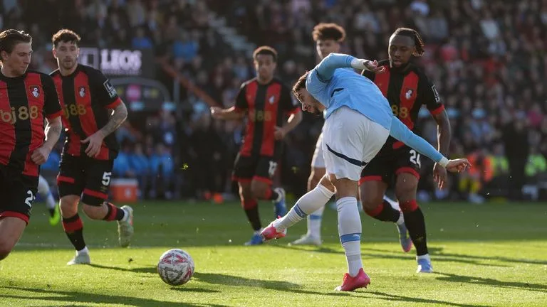 Man City Bournemouth FA Cup clash
